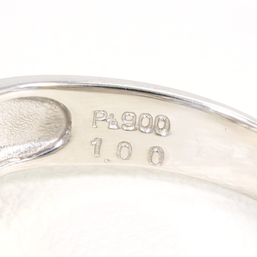 VINTAGE Silver Diamond Ring - Picture 5 of 8